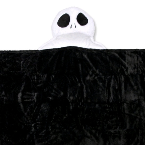 NWT THE NIGHTMARE BEFORE CHRISTMAS JACK KIDS BLANKET - Picture 2 of 7